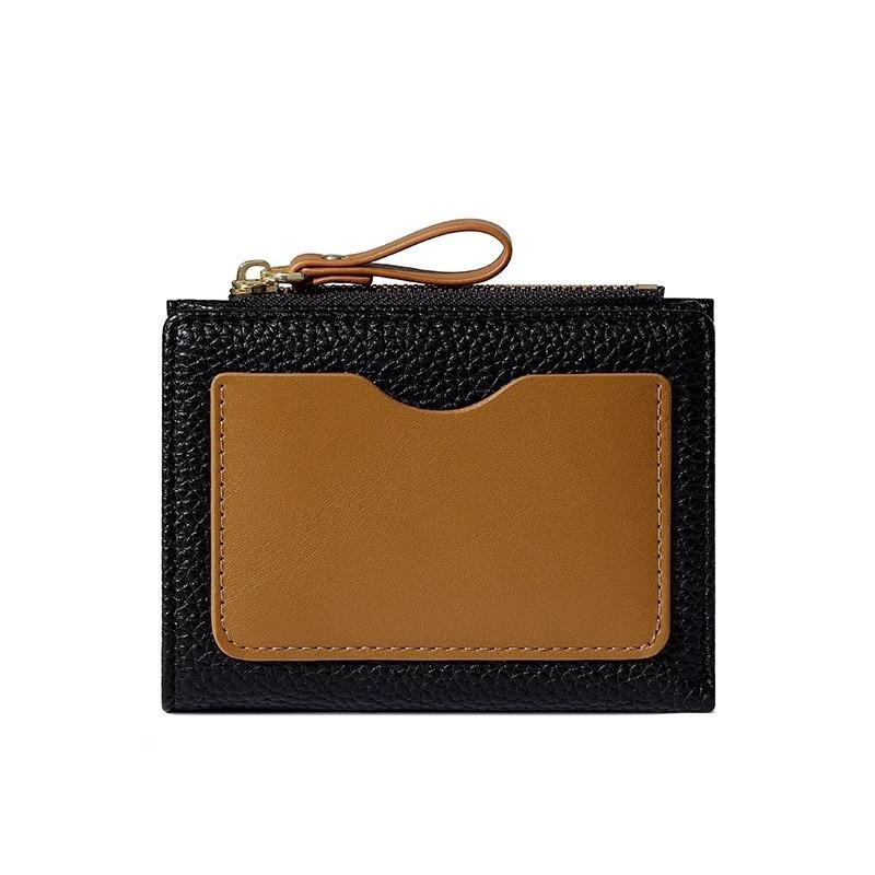 New Simple Women's Wallet, Fashionable Short Zipper Wallet Women's Multi-functional Change Bag
