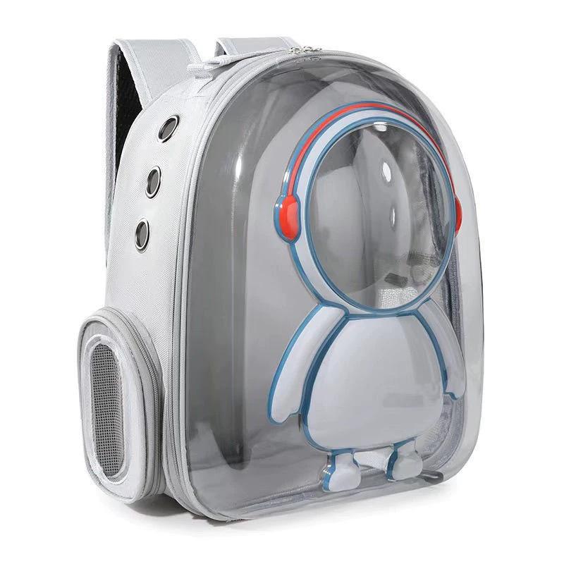 Pet Capsule Cat Dog Bag Portable Backpack Breathable Travel Airbox Pet Backpack Multiple Breathable Holes To Breathe Smoothly