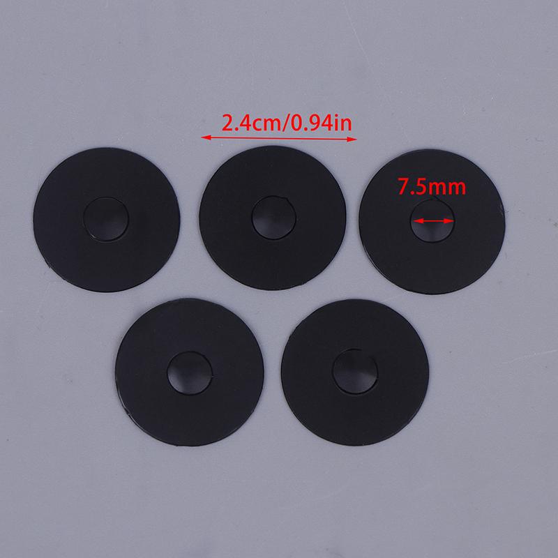 5Pcs Pom Heat Insulation Gasket 24Mm/22Mm Anti Scratch And Anti Lock Protective Pad Heat Insulation And Anti-Scratch Gasket