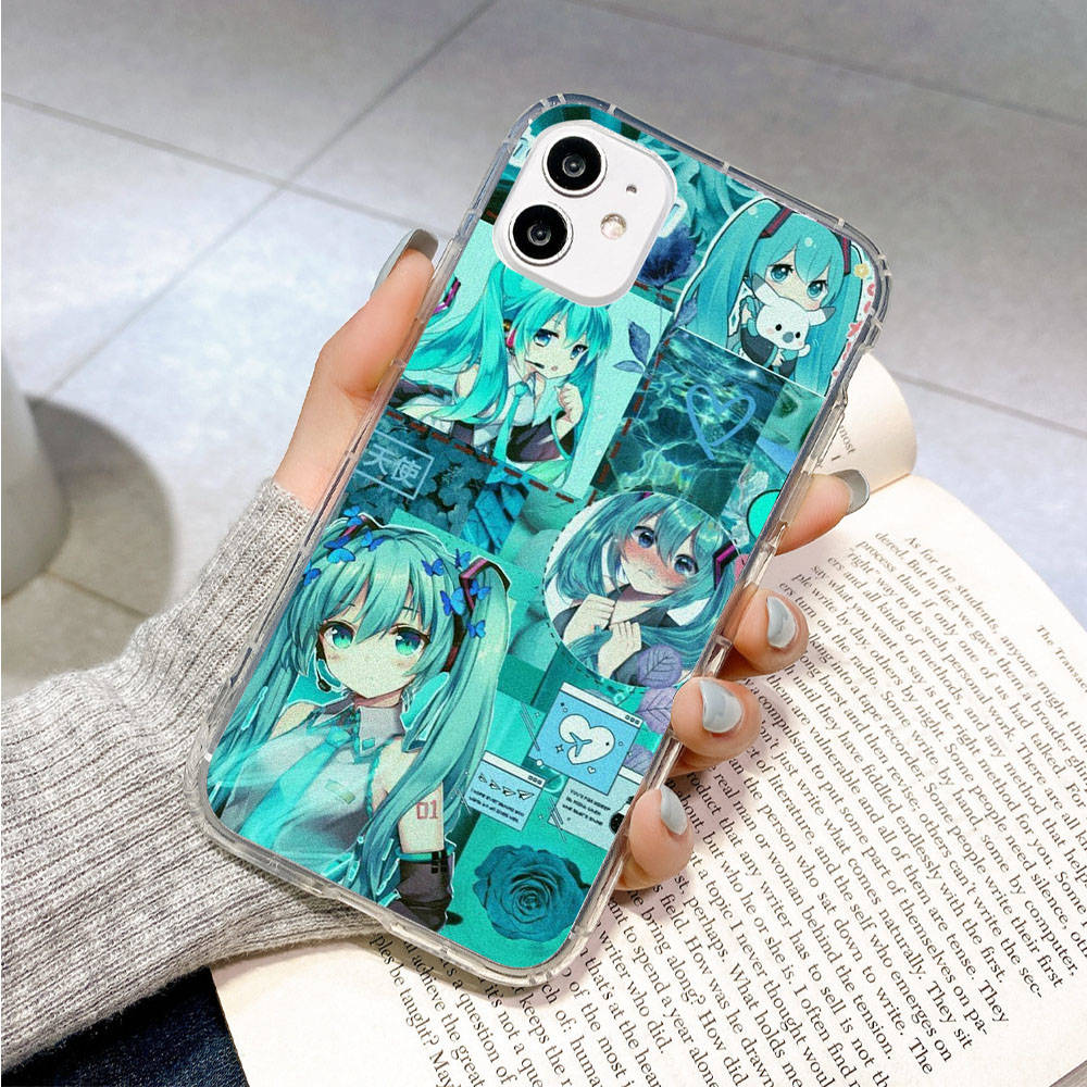 Husa pentru Samsung A04 A14 A23 A34 A54 M23 M33 M52 M53 Realme 10 9 C30S C35 C55 VIVO Y02S Y21 Y51 X80 Pro Husa transparenta WI70 Hatsune Miku