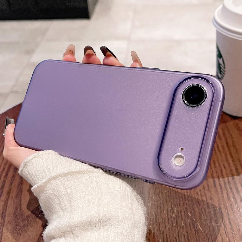 0.45mm Ultra Thin Matte Soft Silicone Case For iPhone Air 17 16 15 14 Pro Max Plus 16E Candy Color Translucent Slim Clear Shell