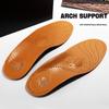 Orthopedic Shoes Insole Arch Support Shoes Insoles for Feet Plantar Fasciitis Shoe Pads Quality Cowhide Comfort Inserts 1Pai