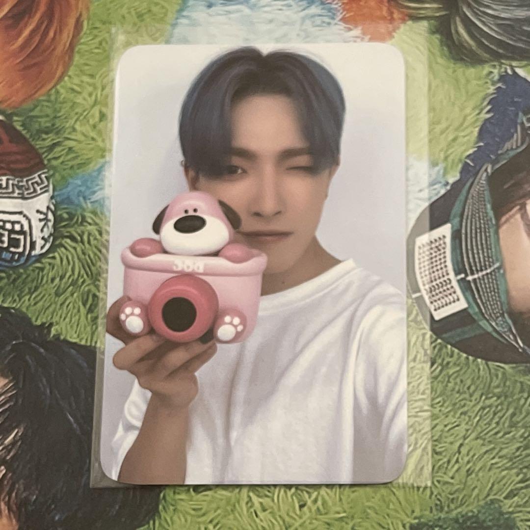 

[USED] Hongjoong ATEEZ OUTLAW everline bonus trading card (1 piece)