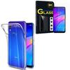 Silicone Gel Case - Xiaomi - Redmi 7 - UltraSlim - Transparent - 3 Tempered Glass Films
