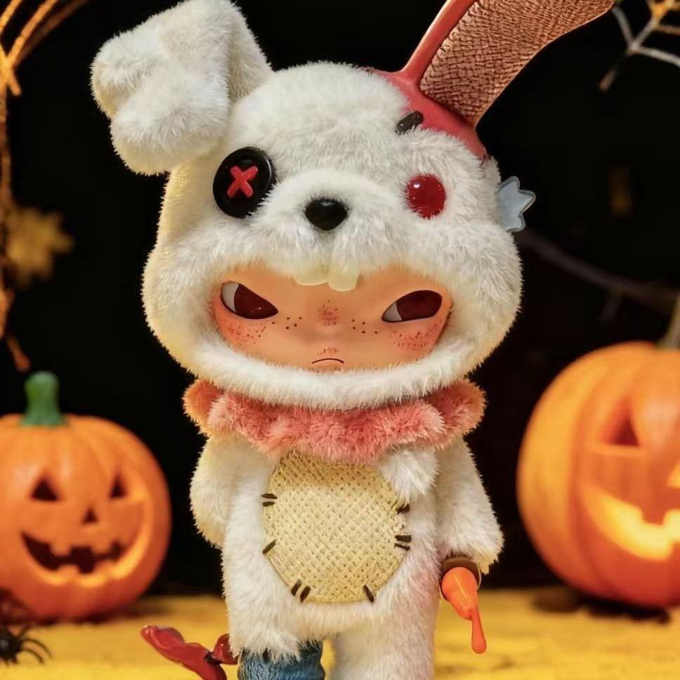 Hirono Ghoulish World Pvc Lightup Figurine With Collectible Blind Box For Anime Fans