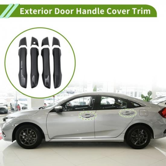 Exterior Door Handle Cover Trim Door Handle Cover for Honda Civic