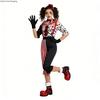 Costume de Clown Carnaval Parent-Enfant Tenue de Jeu de Rôle Bouffon Enfant Costume d'Halloween Adulte Robe de Fête Cirque Amusante Monstre de Pourim