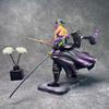 One Piece Anime Fugure 23cm Double-blade Flow Enma Zoro Battle Statue Action Toy PVC Figure Model Collectible Decoration Toy