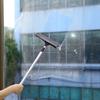 Rod Double-sided Stainless Steel Wiper Window Brush Glass Brush Window Squeegee Cleaning Tool
