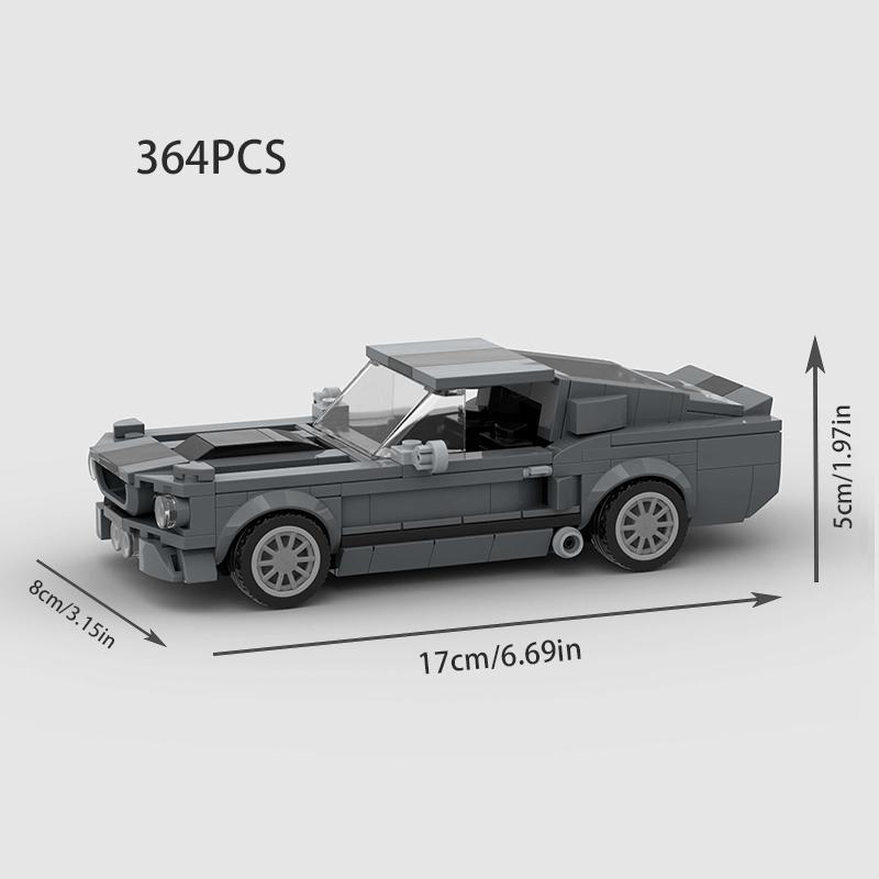 MOC Speed Sports F1 City Racing Car AE86 Building Blocks Brick Vehicle Supercar Fast & Furious1 MK4 Supra Kids Toys Boy