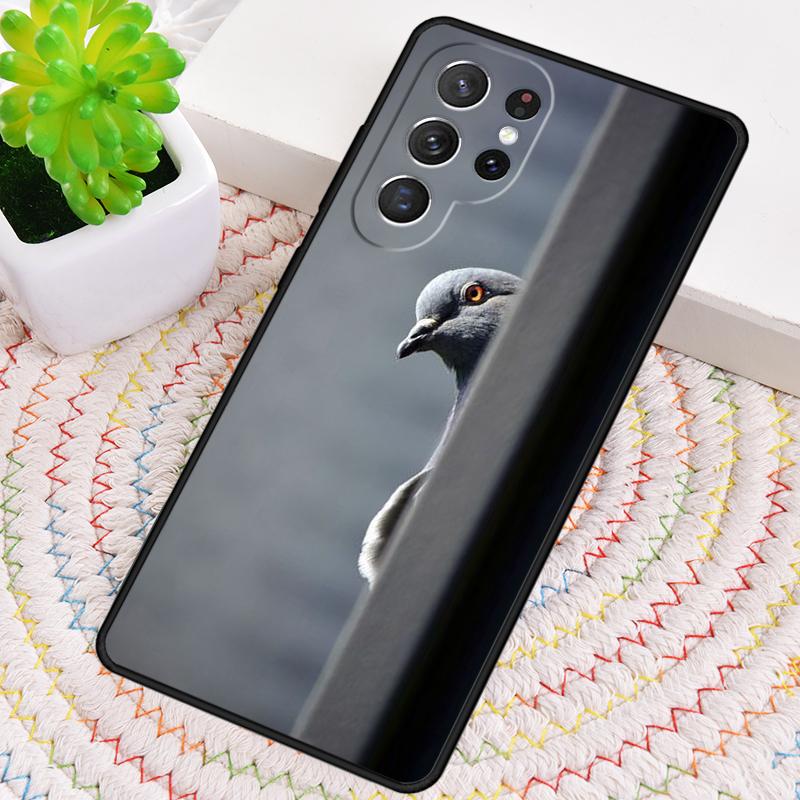 Pigeons Collage TPU Phone Case For Samsung Galaxy note 10 pro S26 S25 S24 S23 S22 Ultra Plus S21 FE S20 Shockproof Cover