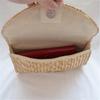 Handmade Women's Straw Woven Clutch Bag - Perfect for Holiday Travel & Fashion
