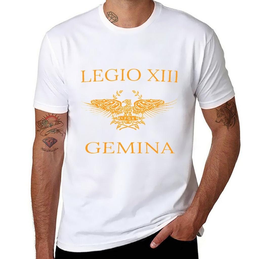 Legio XIII Gemina TShirt kawaii clothes cute tops blanks heavyweights mens graphic tshirts hip hop
