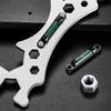 Stainless Steel Hot And Cold Water Pipe Leveler With Bubble Level Indicator,Tools, Faucet/Shower/Water Heater/Pipe Leveling Tool