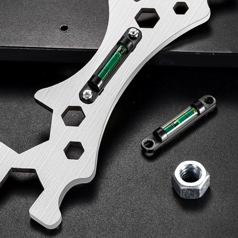 Stainless Steel  And Cold Water Pipe Leveler With Bubble Level Indicator,Tools, Faucet/Shower/Water Heater/Pipe Leveling Tool