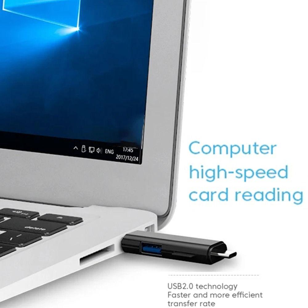 6 In 1 Multi-function Card Reader Type C 6 In 1 OTG Adapter USB Adapter Micro SD Card Reader  PC