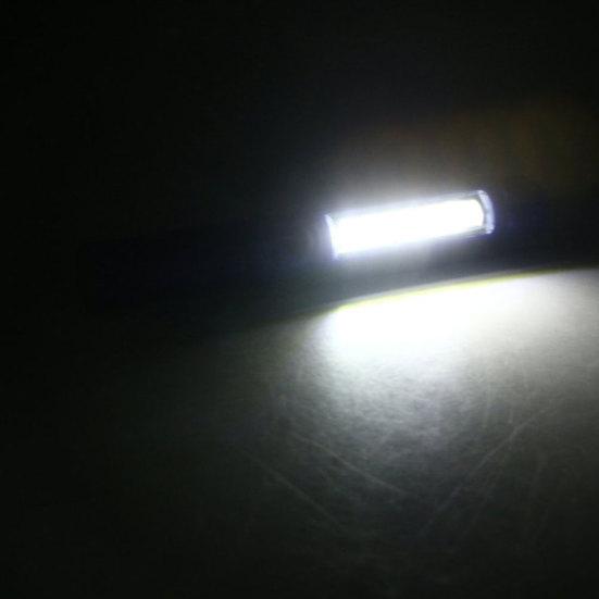 Super Bright COB Pen Light Inspection LED Pocket Work Lamp Flashlight with Clip