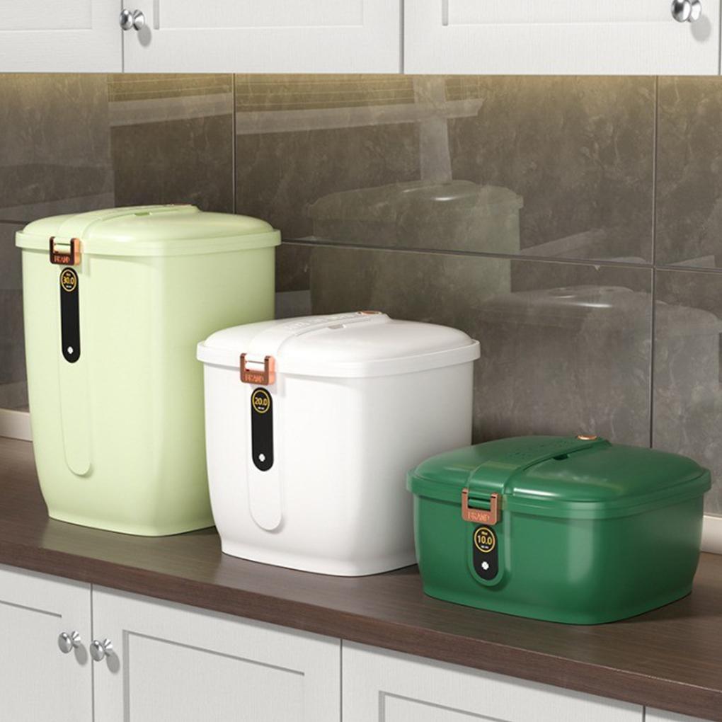 Rice Box Grain Storage Container Safe Wide Application Rice Storage Container Food Storage Container