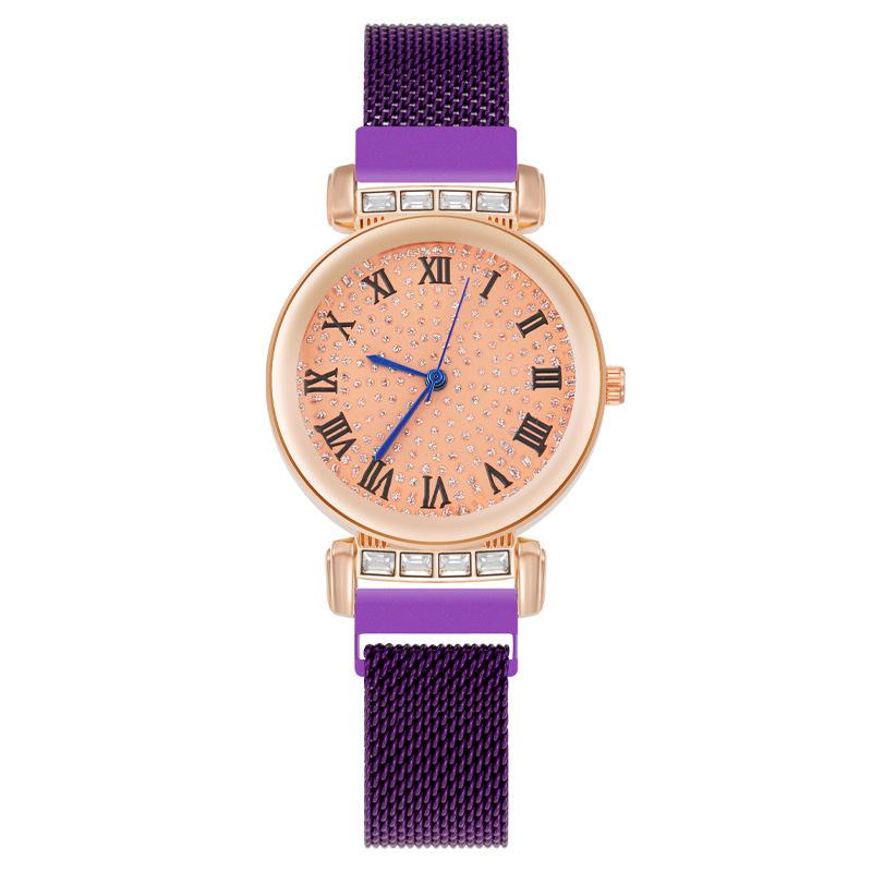 Fashion Diamond Gypsy Roman Women's Watch Women's Watch Attractor Watch