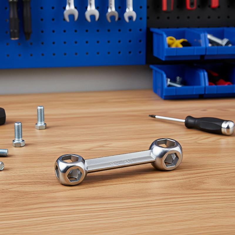 1/2/3Pcs Bone Wrench Hexagon Sleeve Wrench Tool 10 In 1 Mini Pocket Hex Wrench Bicycle Spoke Nipple Wrenchs Garage Hand Tool