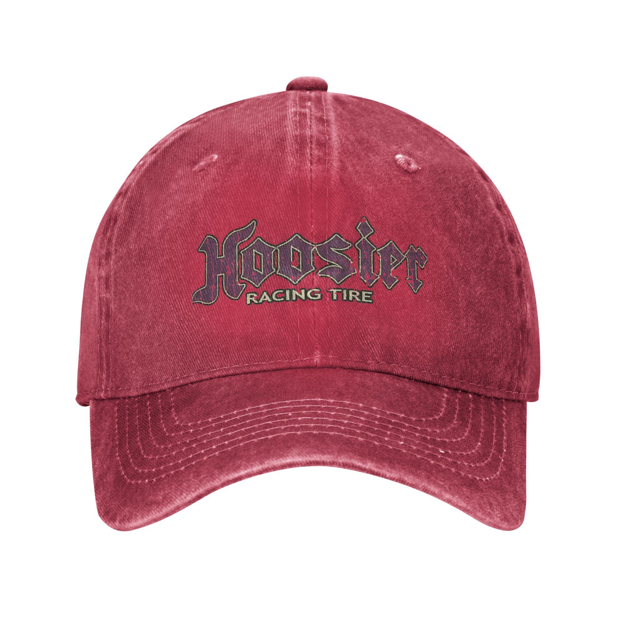 Hoosier Racing 1957 Casual And Relaxed Baseball cap Easy To Clean Commuting Denim Sun Hat One Size