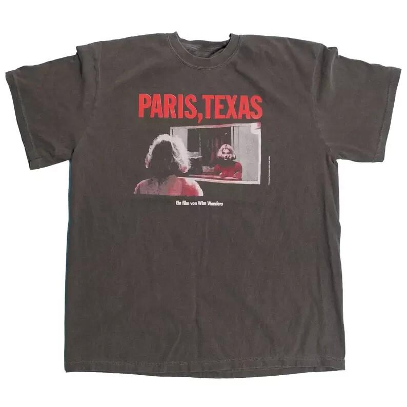 

Футболка Paris Texas Wim Wenders 1984 Коллекция Фильмов Авангард Артхаус Футболка Унисекс Футболка XXXL
