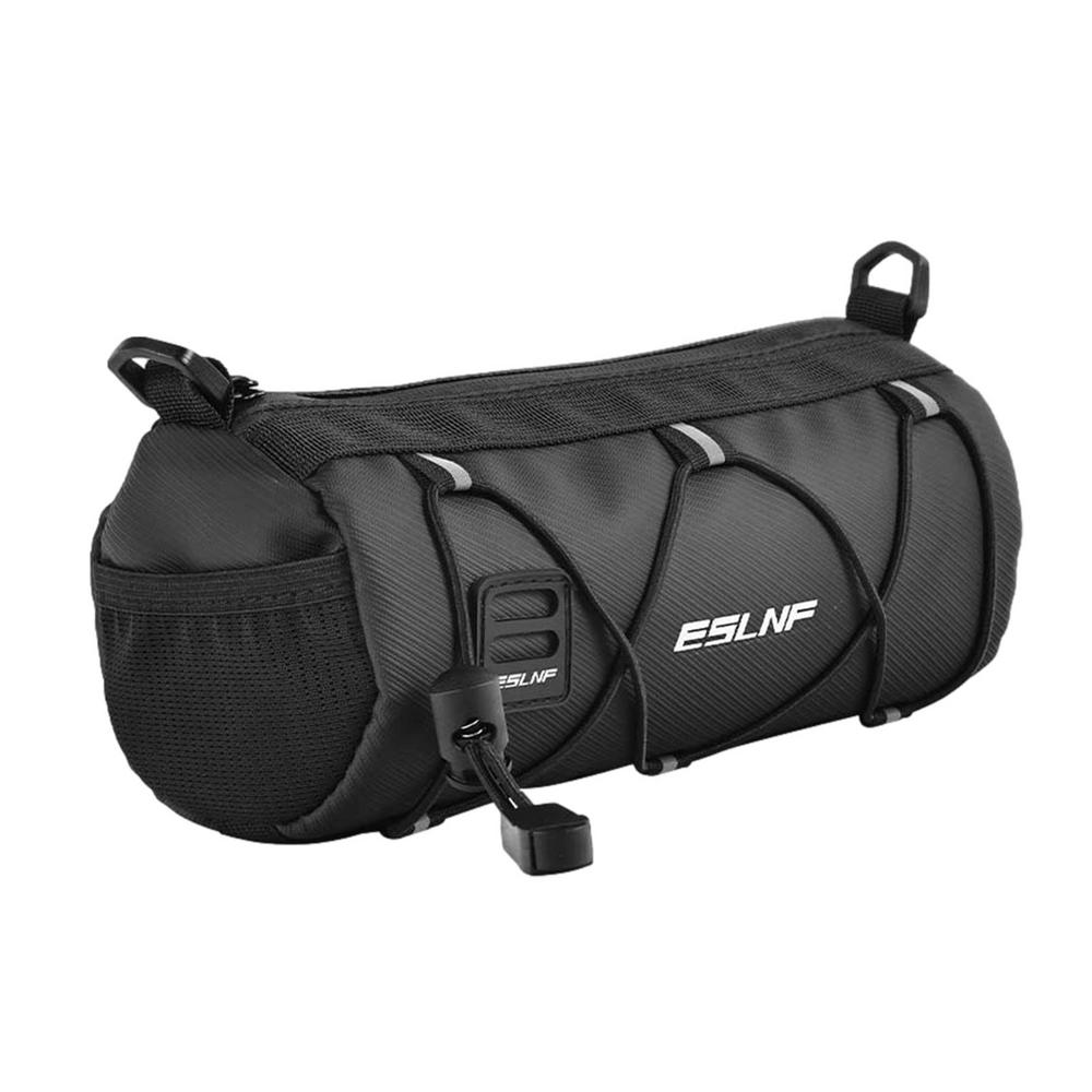 Сумки на руль для велосипедов Водонепроницаемая сумка на руль для мотоцикла Аксессуары для велосипедов Велосипедные сумки-баулы Велосипедная сумка с большим чёрный