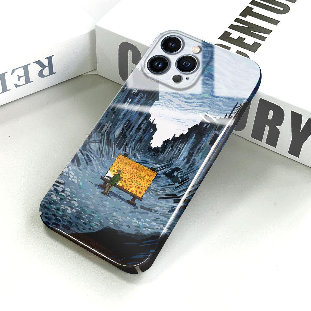 All-inclusive Film Phone Case Cartoon Fashion Design Hard Shell Full Cover Camera Protection Case for iPhone Samsung Xiaomi Poco Redmi Huawei Honor