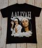 WHITE CLOUDS Aaliyah 1979 2001 Herdenkingsshirt Zwart Unisex S5XL KY041