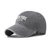 Cotton New York Wash Casual Baseball Cap With Windresistant Design Adults For
