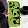 Ka Love Panda Vhodné pro Apple 16pro Národní trend 15promax Mobilní pouzdro IPhone 14 Kreativní 13mini12