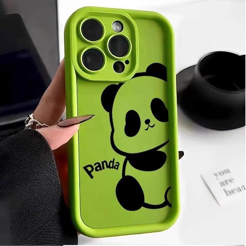 Ka Love Panda Applicable To Apple 16pro National Trend 15promax Mobile Case IPhone 14 Creative 13mini12