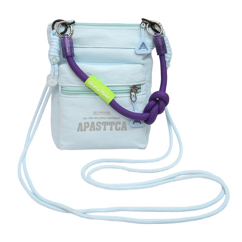 Lightweight Mobile Phone Bag Contrast Shoulder Bag Travel Crossbody Bag