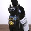 Resin Wine Rack Holders Egypt Anubis Statue Bestet Figurines Animal Wine Holder Desktop Office Kitchen Living Room Home Decor