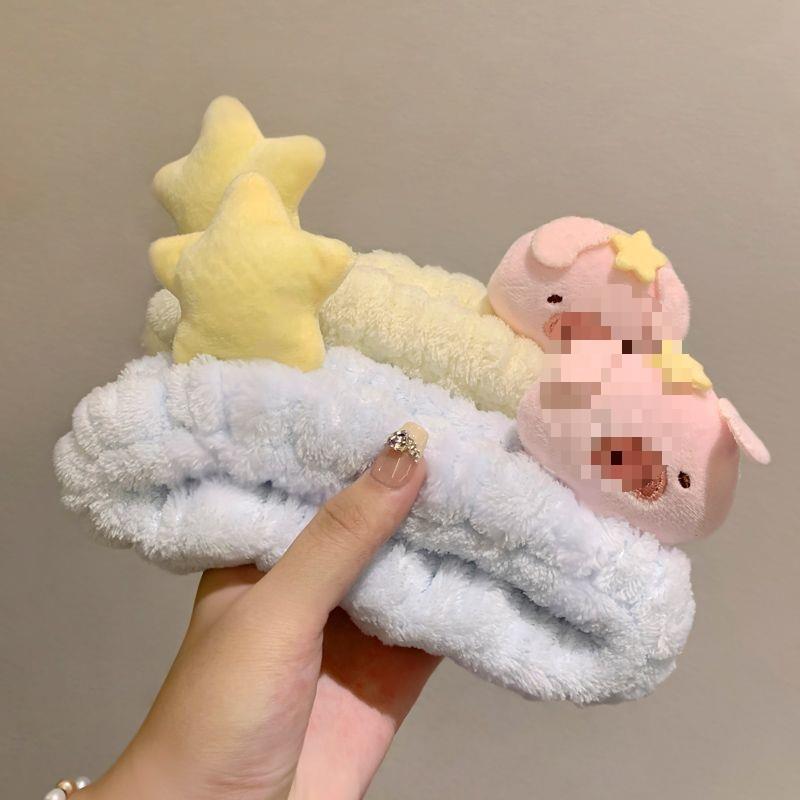 Korean Cute Hairband: Face Wash & Makeup Accessory