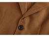 British Style Men's Wool Trench Coat, Autumn/Winter Long Coat