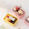 10 Scatole Regalo con Finestra Trasparente Scatole Rettangolari Trasparenti per Dolcetti Scatoline Portaconfetti per Matrimonio Festa di Compleanno Decorazioni per Aula