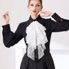 Cravate Écharpe Col Drapé Courtois Victorien Solution Rapide à Porter Accessoire de Costume Jabot Faux Col Pour Événement Professionnel