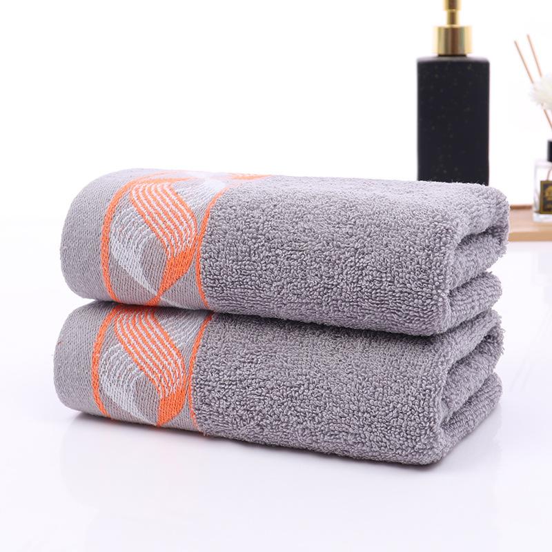 Cotton Absorbent Threaded Towel Embroidered Labor Gift Towel