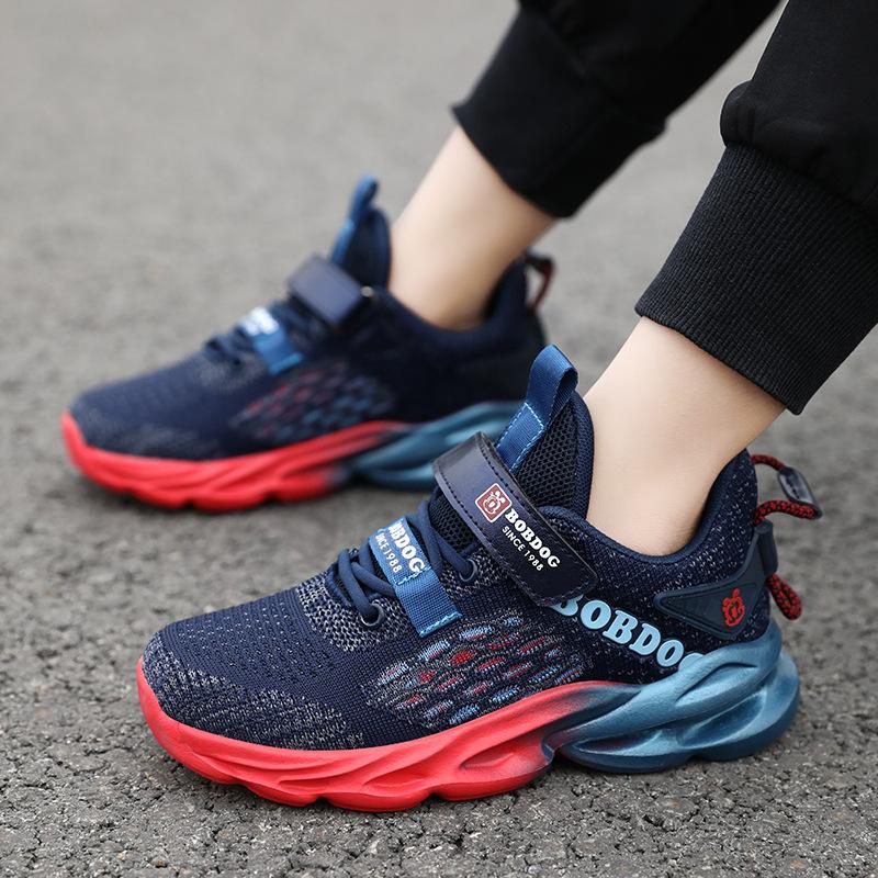 Children's professional basketball shoes mesh 2025 spring, summer and autumn single net boys shoes sports shoes running shoes tide