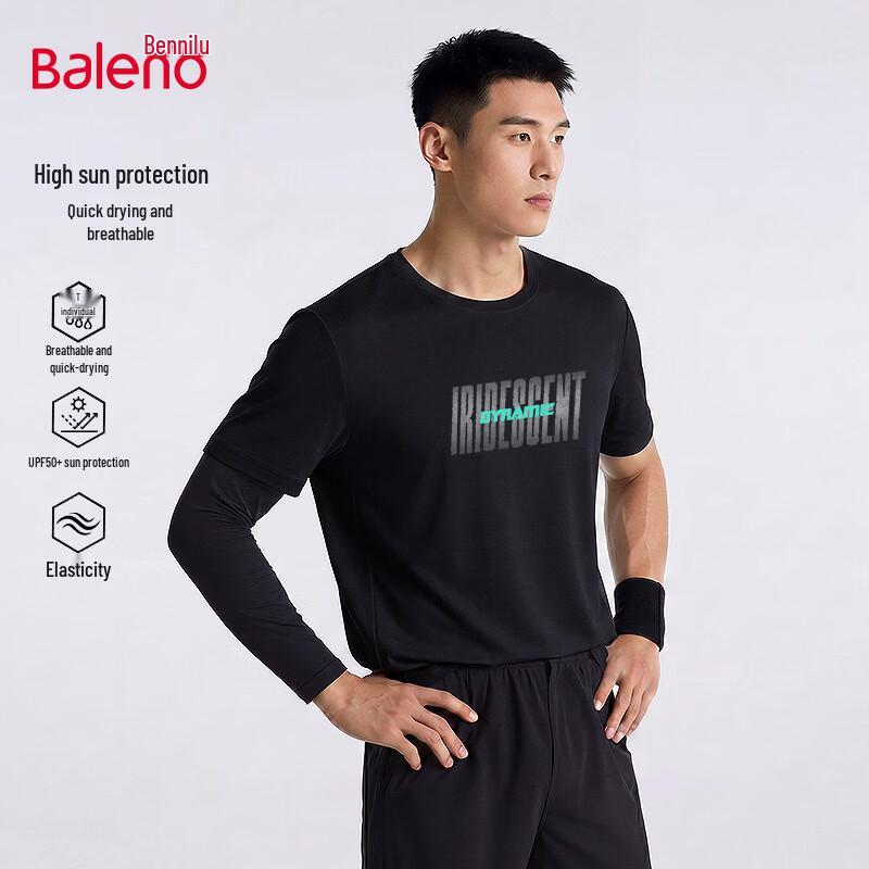 Baleno Men s Quick-Dry Short Sleeve T-Shirt M