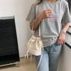 Fashionable Large Capacity Drawstring Bucket Bag For Women In Versatile Colors