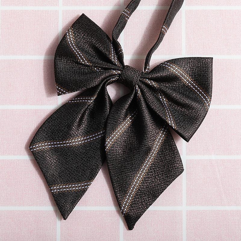 Jk Japanese Plaid Korean Version Of Collar Flower Graduate Female Collar Flower College Wind Streamer Jk Bow Shirt Accessories Sailor Suit