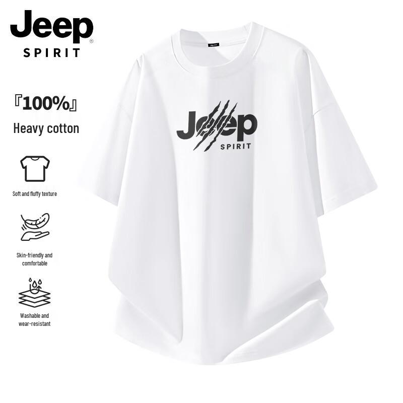 JEEP SPIRIT Men s Printed Cotton T-Shirt XL