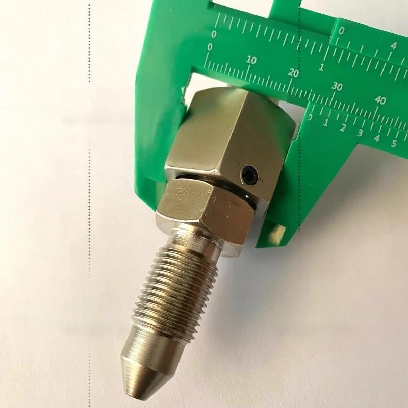For Foton Lovol FR60 65 80 85 Tensioning Cylinder Chain Nozzle Grease Nozzle Excavator Parts