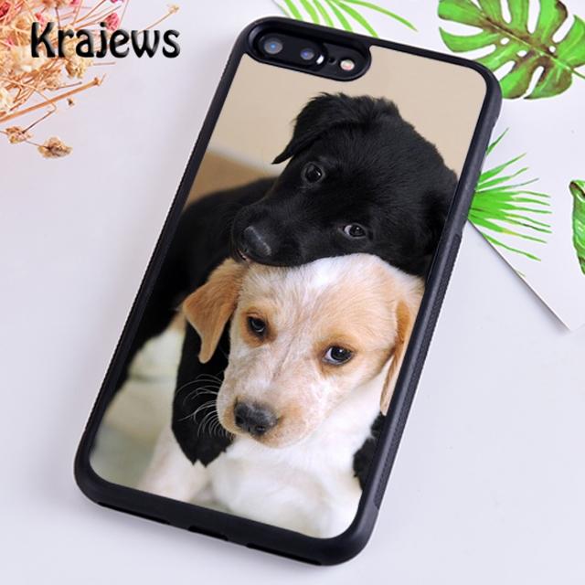 Krajews Cute Labrador Puppy Dog Phone Case Cover For iPhone 17 Air 16 15 14 Plus 12 Pro Max Coque Shell Fundas