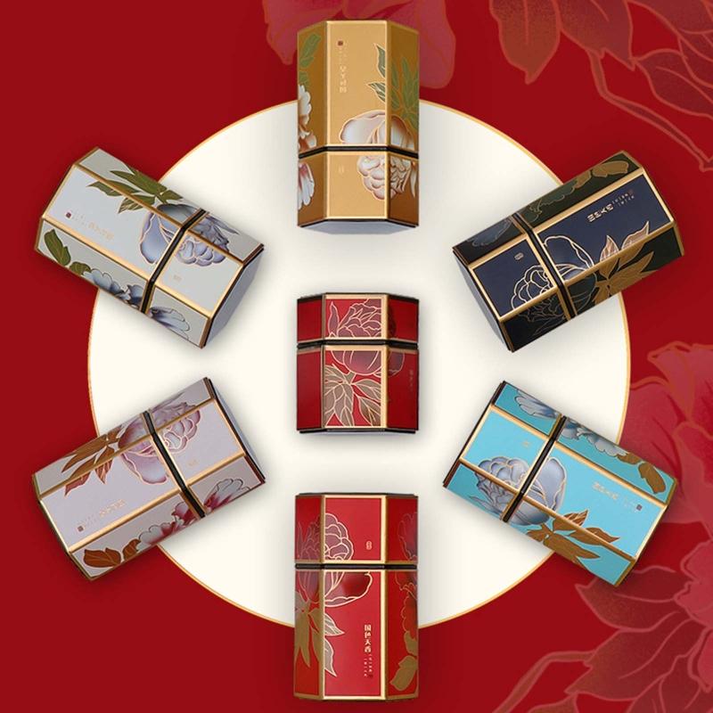 Hexagon Tea Storage Containers Tea Tins Food Storage Container Candy Jar Cans for Tea Coffee Herb Sugar Spices A0KF