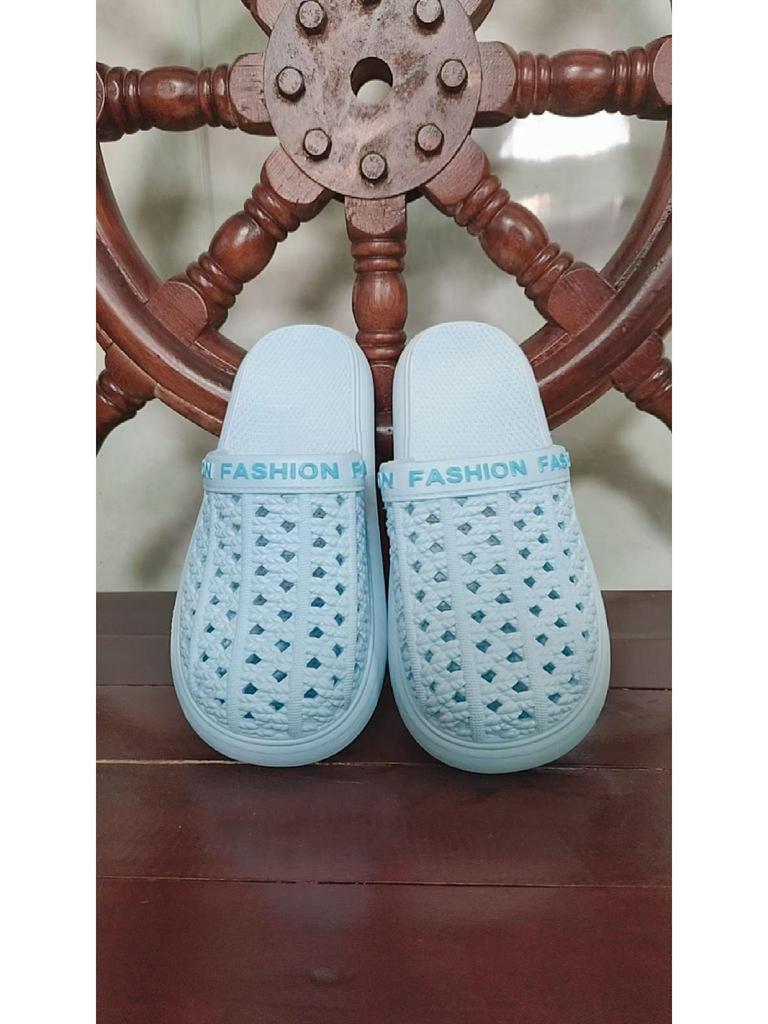 Summer Style: Cushioned, Non-Slip Sandals with Unique Toe Holes and Soft Sole