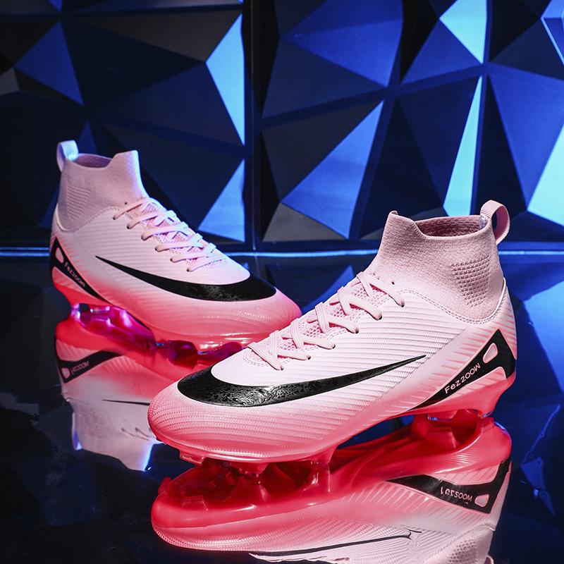 

2025 Новые футбольные бутсы KELME Мужские Holy Grail 1.5 Кожа кенгуру TF Взрослые Матчевые Шипованные Профессиональные тренировочные Человеческая Гра 39 вишневый розовый