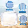 4Pcs Clear Travel Bottles Kit for Toiletries BPA-Free Leak-Proof Refillable Containers for Shampoo Lotion Oils Silicone Cream Jars Travel Accessories